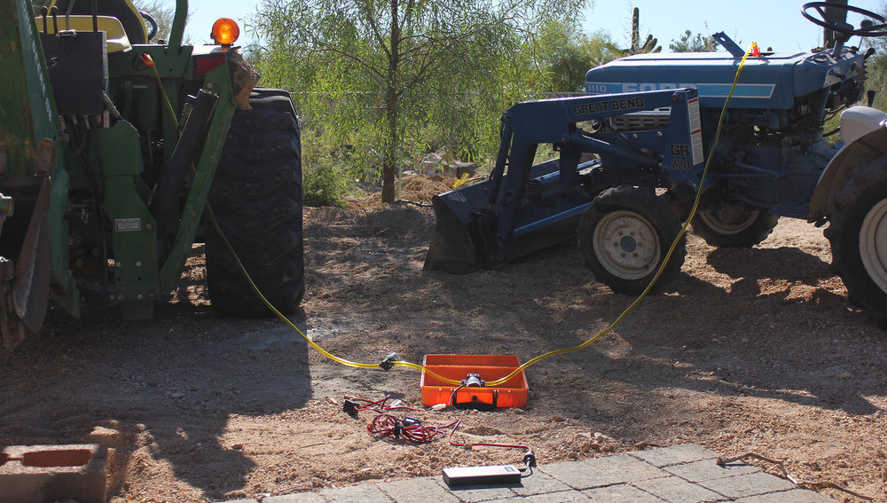 Transferring Gas Between Tractors using GasTapper