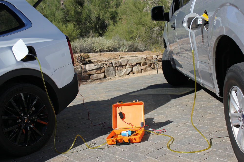 Transferring Gas Between Cars using GasTapper
